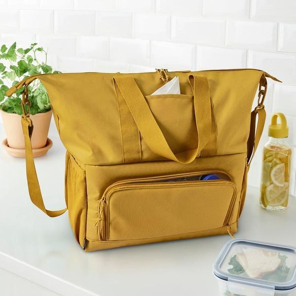 Сумка-холодильник IKEA KLOTPIL 38x24x40 см Оранжевая 005.863.79 005.863.79 ➜ Пакуємо МИ📦 фото