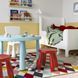 Табурет для детей IKEA MAMMUT Красный 705.819.91 705.819.91 ➜ Пакуємо МИ📦 фото 3
