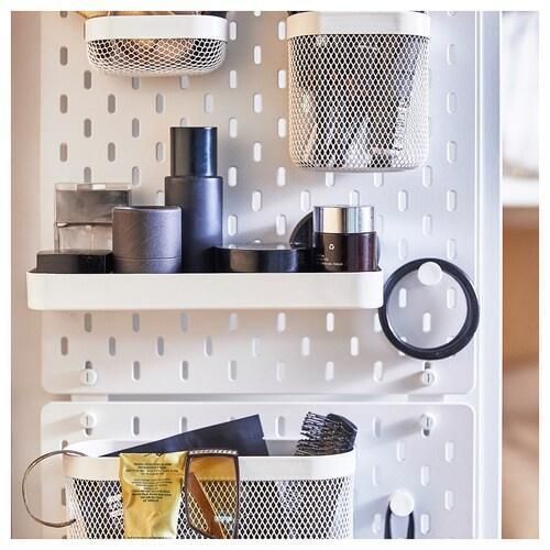 Полка для настенного органайзера IKEA SK&Aring;DIS 003.207.99 Белая 003.207.99 ➜ Пакуємо МИ📦 фото