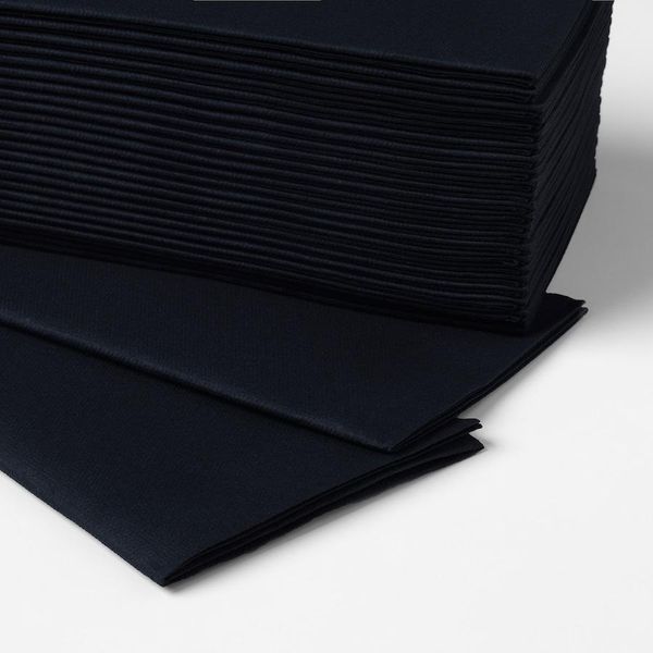 Набір серветок IKEA MOTTAGA 38x38 см Чорні 25 штук 803.429.00 803.429.00 ➜ Пакуємо МИ📦 фото Набір серветок IKEA MOTTAGA 38x38 см Чорні 25 штук 803.429.00 803.429.00 ➜ Пакуємо МИ📦 фото