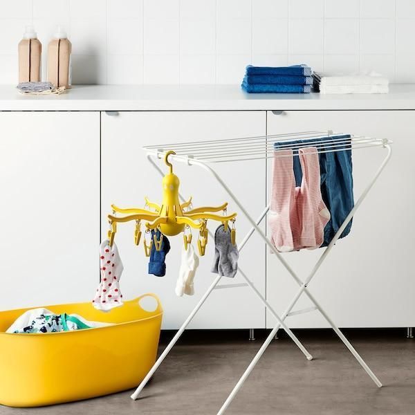 Сушилка для белья IKEA PRESSA Желтая 905.791.62 905.791.62 ➜ Пакуємо МИ📦 фото Сушилка для белья IKEA PRESSA Желтая 905.791.62 905.791.62 ➜ Пакуємо МИ📦 фото