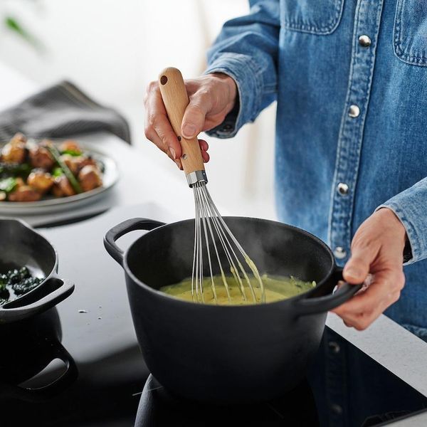 Венчик для смешивания IKEA VARDAGEN Длина - 30 см Стальной 105.814.80 105.814.80 ➜ Пакуємо МИ📦 фото