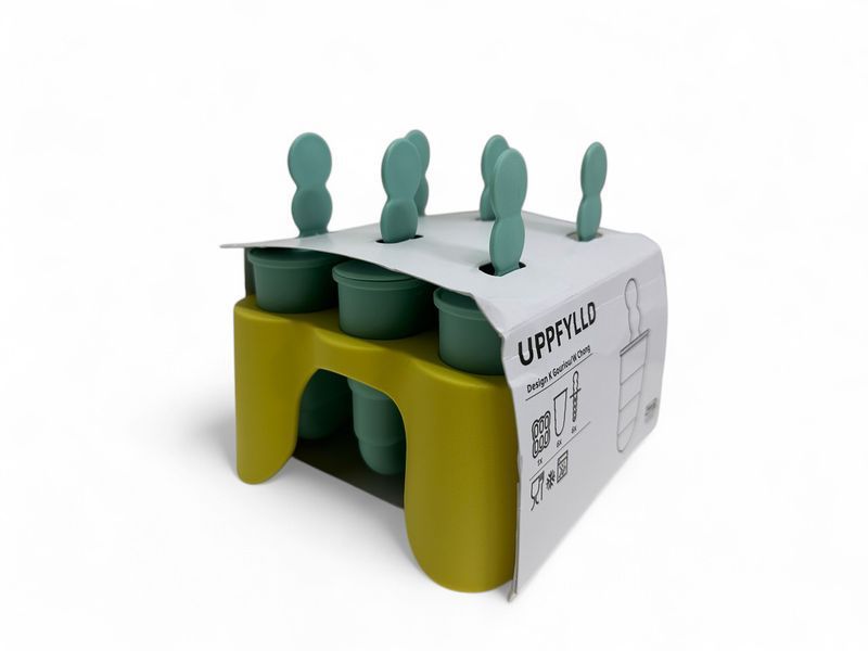 Набор форм для мороженого IKEA UPPFYLLD (ИКЕА УПФИЛЛД). 00533239. 6 штук 005.332.39 ➜ Пакуємо МИ📦 фото
