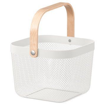 Корзина IKEA RISATORP 902.816.18 Белая 902.816.18 ➜ Пакуємо МИ📦 фото