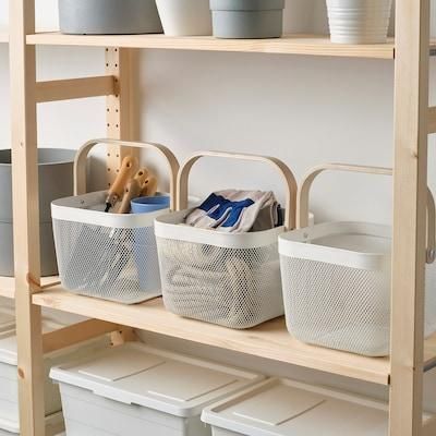 Корзина IKEA RISATORP 902.816.18 Белая 902.816.18 ➜ Пакуємо МИ📦 фото