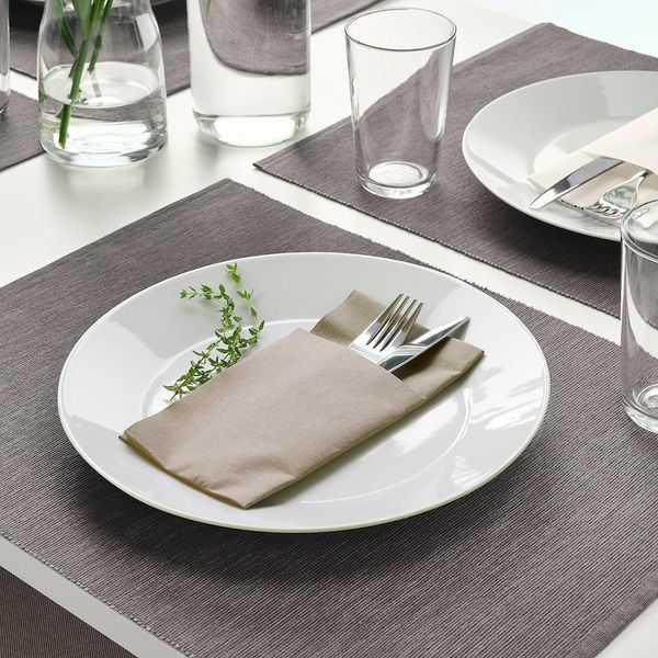 Набор салфеток IKEA MOTTAGA 38x38 см Бежевые 25 штук 505.085.86 505.085.86 ➜ Пакуємо МИ📦 фото Набор салфеток IKEA MOTTAGA 38x38 см Бежевые 25 штук 505.085.86 505.085.86 ➜ Пакуємо МИ📦 фото