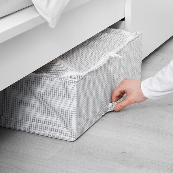 Сумка для зберігання IKEA STUK 55x51x18 см Біло-сіра 403.095.73 403.095.73 ➜ Пакуємо МИ📦 фото
