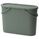Ведро с крышкой IKEA DAMM&Auml;NG 005.599.79 Серо-зеленое 005.599.79 ➜ Пакуємо МИ📦 фото 1