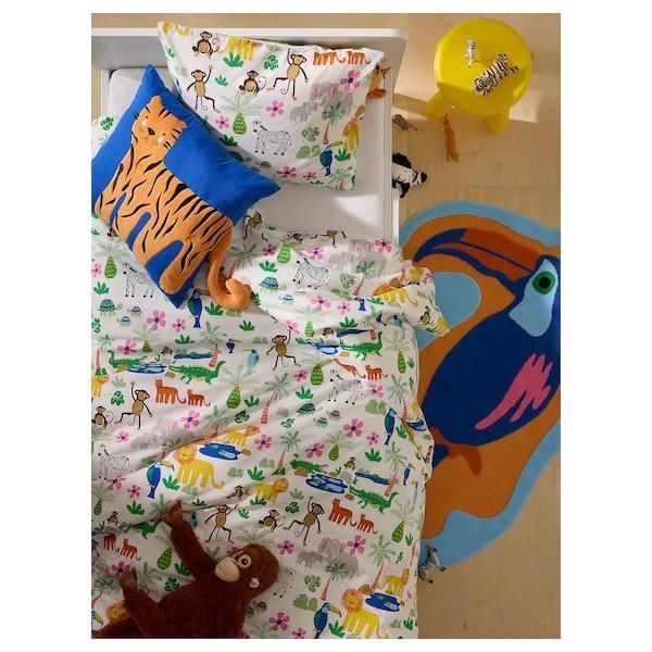 Набір дитячої постільної білизни IKEA NATTHÄGER 150x200/50x60 см 2 предмети 205.952.93 205.952.93 ➜ Пакуємо МИ📦 фото Набір дитячої постільної білизни IKEA NATTHÄGER 150x200/50x60 см 2 предмети 205.952.93 205.952.93 ➜ Пакуємо МИ📦 фото