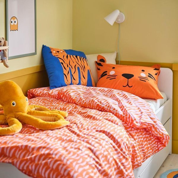 Набор детского постельного белья IKEA NATTHÄGER 150x200 / 50x60 см 2 предмета 105.953.02 105.953.02 ➜ Пакуємо МИ📦 фото Набор детского постельного белья IKEA NATTHÄGER 150x200 / 50x60 см 2 предмета 105.953.02 105.953.02 ➜ Пакуємо МИ📦 фото