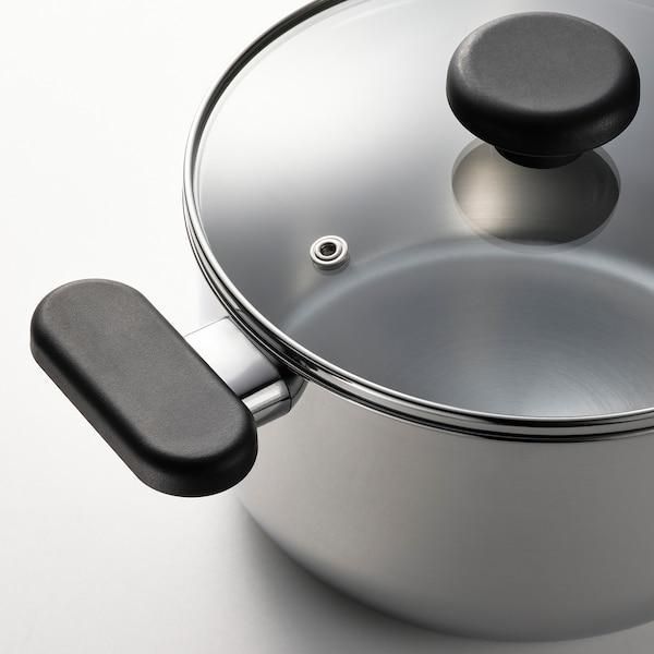 Кастрюля с крышкой IKEA MIDDAGSMAT 3 л 204.637.11 Стальная 204.637.11 ➜ Пакуємо МИ📦 фото Кастрюля с крышкой IKEA MIDDAGSMAT 3 л 204.637.11 Стальная 204.637.11 ➜ Пакуємо МИ📦 фото