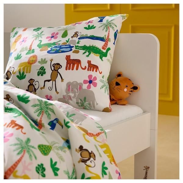 Набір дитячої постільної білизни IKEA NATTHÄGER 150x200/50x60 см 2 предмети 205.952.93 205.952.93 ➜ Пакуємо МИ📦 фото Набір дитячої постільної білизни IKEA NATTHÄGER 150x200/50x60 см 2 предмети 205.952.93 205.952.93 ➜ Пакуємо МИ📦 фото