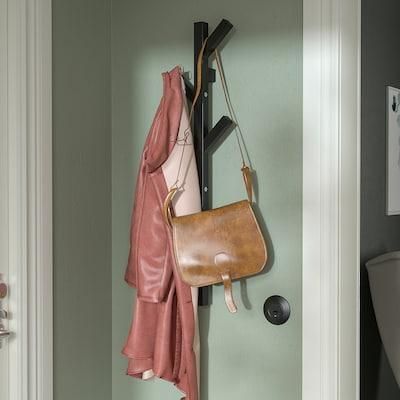 Вішалка для одягу IKEA TJUSIG (ІКЕА ТЮСІГ). 80291707. Чорна 802.917.07 ➜ Пакуємо МИ📦 фото