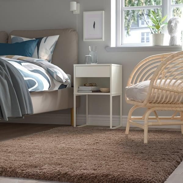 Килим з високим ворсом IKEA VOLLERSLEV 133x195 см Бежево-коричневий 106.142.54 106.142.54 ➜ Пакуємо МИ📦 фото Килим з високим ворсом IKEA VOLLERSLEV 133x195 см Бежево-коричневий 106.142.54 106.142.54 ➜ Пакуємо МИ📦 фото