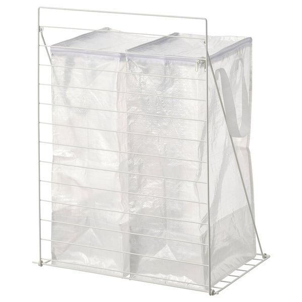 Сумка с подставкой IKEA JOSTEIN 60x40x74 см Бело-прозрачная 205.122.26 205.122.26 ➜ Пакуємо МИ📦 фото Сумка с подставкой IKEA JOSTEIN 60x40x74 см Бело-прозрачная 205.122.26 205.122.26 ➜ Пакуємо МИ📦 фото