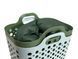 Корзина для белья IKEA SLIBB 205.677.23 Зеленая 205.677.23 ➜ Пакуємо МИ📦 фото 6