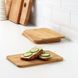 Набор подносов для сэндвичей IKEA BRONSSOPP 4 предмета Бамбуковые 303.215.56 303.215.56 ➜ Пакуємо МИ📦 фото 2