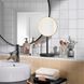 Дзеркало косметичне IKEA EKF&Auml;NN Діаметр - 20 см Чорне 905.918.52 905.918.52 ➜ Пакуємо МИ📦 фото 2