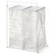 Сумка с подставкой IKEA JOSTEIN 60x40x74 см Бело-прозрачная 205.122.26 205.122.26 ➜ Пакуємо МИ📦 фото 1