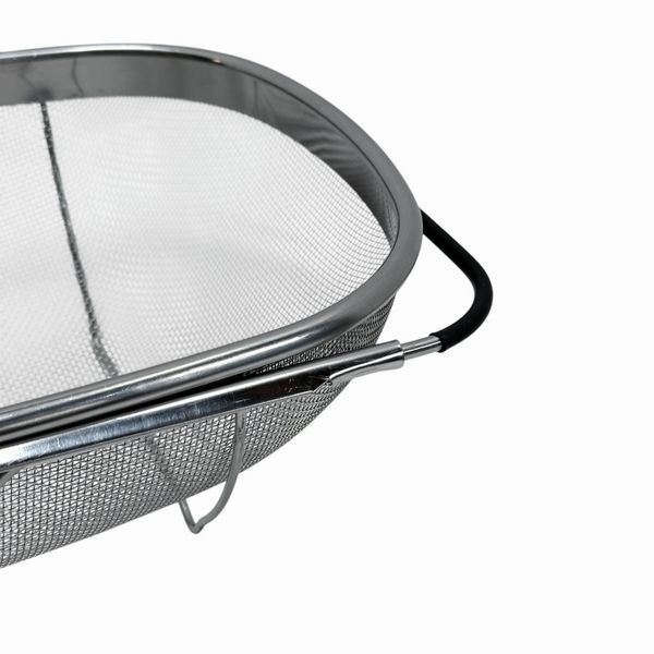 Дуршлаг IKEA IDEALISK (ИКЕА ИДЕАЛИСК). 501.037.55. Стальной 501.037.55 ➜ Пакуємо МИ📦 фото