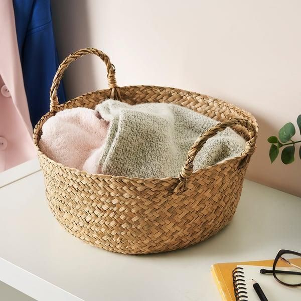 Корзина с ручкой IKEA SANDJORD 30х14 см Ручная работа 306.000.48 306.000.48 ➜ Пакуємо МИ📦 фото Корзина с ручкой IKEA SANDJORD 30х14 см Ручная работа 306.000.48 306.000.48 ➜ Пакуємо МИ📦 фото
