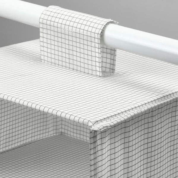 Органайзер для одягу IKEA STUK 70370856 Біло-сірий 703.708.56 ➜ Пакуємо МИ📦 фото