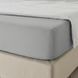 Простирадло IKEA DVALA 160х200 см Світло-сіре 404.824.50 404.824.50 ➜ Пакуємо МИ📦 фото 2