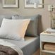 Простирадло IKEA DVALA 160х200 см Світло-сіре 404.824.50 404.824.50 ➜ Пакуємо МИ📦 фото 3