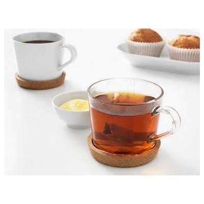 Набор подставок под чашки IKEA 365+ Диаметр - 9&nbsp;см 502.829.45 Коричневые 502.829.45 ➜ Пакуємо МИ📦 фото