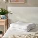 Подушка эргономичная IKEA ISRANUNKEL 41х51 см Белая 005.767.33 005.767.33 ➜ Пакуємо МИ📦 фото 4