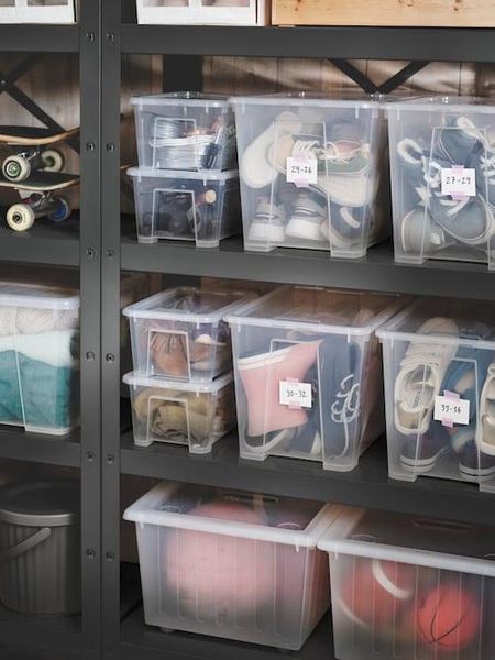 Набор для хранения: Контейнер на колесиках + крышка IKEA VESSLA. 2 предмета. Белый 700.648.8 ➜ Пакуємо МИ📦 фото Набор для хранения: Контейнер на колесиках + крышка IKEA VESSLA. 2 предмета. Белый 700.648.8 ➜ Пакуємо МИ📦 фото