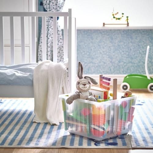 Набор для хранения: Контейнер на колесиках + крышка IKEA VESSLA. 2 предмета. Белый 700.648.8 ➜ Пакуємо МИ📦 фото Набор для хранения: Контейнер на колесиках + крышка IKEA VESSLA. 2 предмета. Белый 700.648.8 ➜ Пакуємо МИ📦 фото