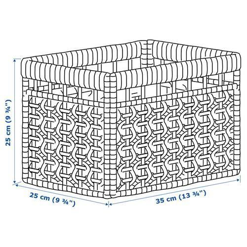 Корзина IKEA TÄTING 35х25х25 см 905.168.05 Плетенная 905.168.05 ➜ Пакуємо МИ📦 фото Корзина IKEA TÄTING 35х25х25 см 905.168.05 Плетенная 905.168.05 ➜ Пакуємо МИ📦 фото