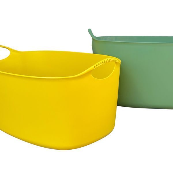 Корзина для белья IKEA TORKIS Зеленая 205.791.65 205.791.65 ➜ Пакуємо МИ📦 фото