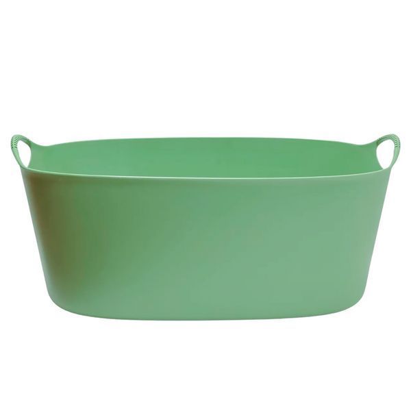 Корзина для белья IKEA TORKIS Зеленая 205.791.65 205.791.65 ➜ Пакуємо МИ📦 фото