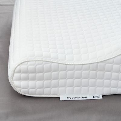 Подушка IKEA ROSENSKARM (ІКЕА РОЗЕНСКЕРМ). 90444366. Біла 904.443.66 ➜ Пакуємо МИ📦 фото