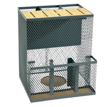 Подставка для ножей IKEA VIMPELFISK Серо-бирюзовая 505.826.99 505.826.99 ➜ Пакуємо МИ📦 фото