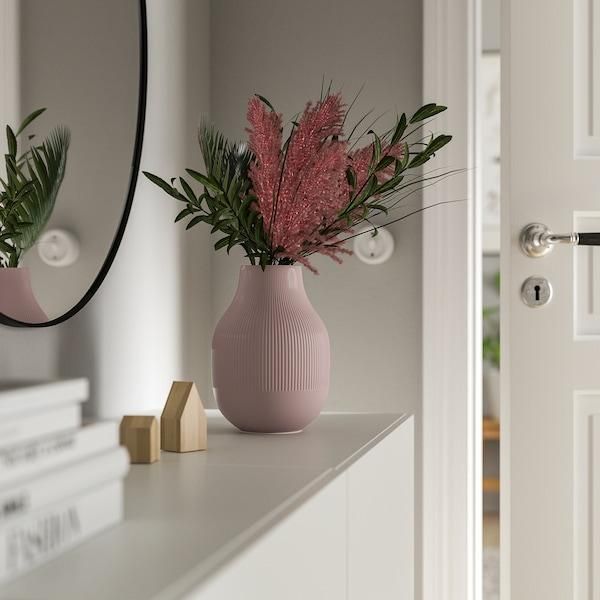 Ваза IKEA GRADVIS Висота - 21 см Керамічна 603.347.03 603.347.03 ➜ Пакуємо МИ📦 фото