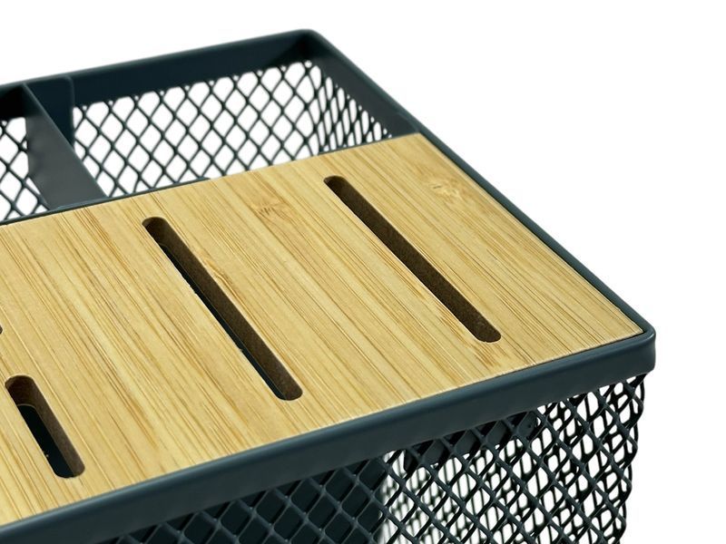 Подставка для ножей IKEA VIMPELFISK Серо-бирюзовая 505.826.99 505.826.99 ➜ Пакуємо МИ📦 фото