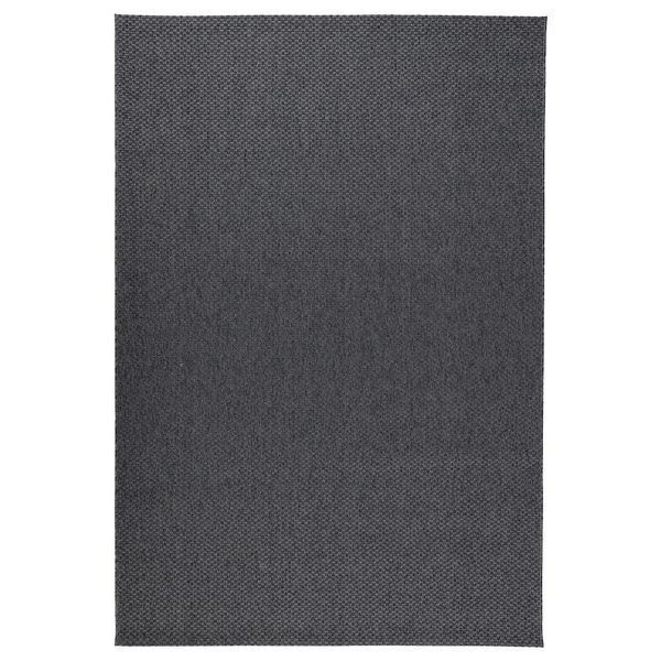 Тканинний килим IKEA MORUM 160x230 см Темно-сірий 402.035.57 402.035.57 ➜ Пакуємо МИ📦 фото Тканинний килим IKEA MORUM 160x230 см Темно-сірий 402.035.57 402.035.57 ➜ Пакуємо МИ📦 фото