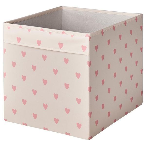 Коробка для хранения IKEA REGNBROMS 33x38x33 см Розовая в сердечка 705.553.55 705.553.55 ➜ Пакуємо МИ📦 фото Коробка для хранения IKEA REGNBROMS 33x38x33 см Розовая в сердечка 705.553.55 705.553.55 ➜ Пакуємо МИ📦 фото