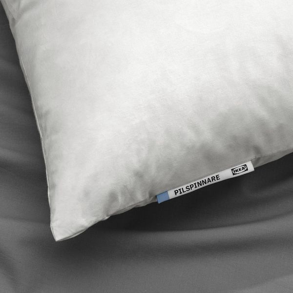 Подушка высокая IKEA PILSPINNARE 50x60 см Белая 405.871.12 405.871.12 ➜ Пакуємо МИ📦 фото