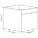 Коробка для хранения IKEA REGNBROMS 33x38x33 см Розовая в сердечка 705.553.55 705.553.55 ➜ Пакуємо МИ📦 фото 5