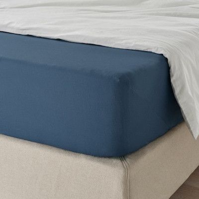 Простирадло IKEA ULLVIDE (ІКЕА УЛЛЬВІДЕ). 50342770. Синє 503.427.70 ➜ Пакуємо МИ📦 фото Простирадло IKEA ULLVIDE (ІКЕА УЛЛЬВІДЕ). 50342770. Синє 503.427.70 ➜ Пакуємо МИ📦 фото