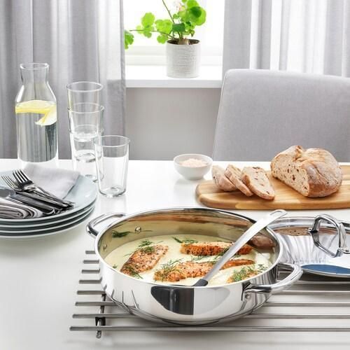 Сотейник с крышкой IKEA 365+ Диаметр - 28 см 404.881.26 Стальной 404.881.26 ➜ Пакуємо МИ📦 фото Сотейник с крышкой IKEA 365+ Диаметр - 28 см 404.881.26 Стальной 404.881.26 ➜ Пакуємо МИ📦 фото