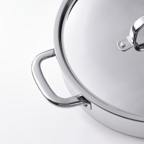 Сотейник с крышкой IKEA 365+ Диаметр - 28 см 404.881.26 Стальной 404.881.26 ➜ Пакуємо МИ📦 фото Сотейник с крышкой IKEA 365+ Диаметр - 28 см 404.881.26 Стальной 404.881.26 ➜ Пакуємо МИ📦 фото