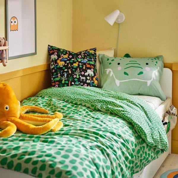 Набор детского постельного белья IKEA NATTHÄGER 150x200 / 50x60 см 2 предмета 705.953.18 705.953.18 ➜ Пакуємо МИ📦 фото Набор детского постельного белья IKEA NATTHÄGER 150x200 / 50x60 см 2 предмета 705.953.18 705.953.18 ➜ Пакуємо МИ📦 фото