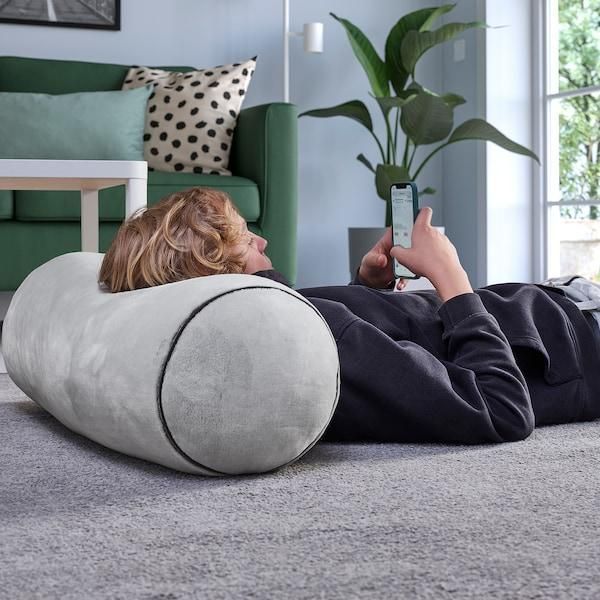 Подушка IKEA BL&Aring;SKATA Серая 505.695.13 505.695.13 ➜ Пакуємо МИ📦 фото