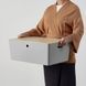 Контейнер с крышкой IKEA KUGGIS 37x54x21 см Светло-серый / бамбук 295.968.15 295.968.15 ➜ Пакуємо МИ📦 фото 4