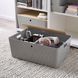 Контейнер с крышкой IKEA KUGGIS 37x54x21 см Светло-серый / бамбук 295.968.15 295.968.15 ➜ Пакуємо МИ📦 фото 2
